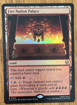 MTG Avatar: The Last Airbender, Fire Nation Palace - Prerelease Promo Foil - Image 1