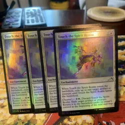 Touch the Spirit Realm Kamigawa: Neon Dynasty Foil Playset X 4 - Image 1