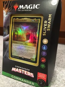 MTG: Sliver Swarm Commander Deck - Commander Masters (CMM) Sealed - Image 1