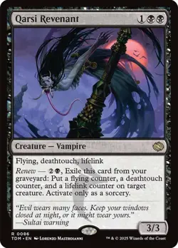 Qarsi Revenant [Tarkir: Dragonstorm] MTG - Image 1