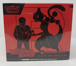 Destined Rivals Pokemon Center Exclusive ETB Elite Trainer Box “NOT MINT” - Image 1