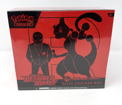 Destined Rivals Pokemon Center Exclusive ETB Elite Trainer Box “NOT MINT” - Image 1