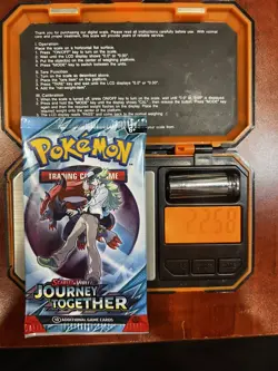 Heavy! 22.58 Gram Pokemon Journey Together Booster Pack Sealed - Image 1