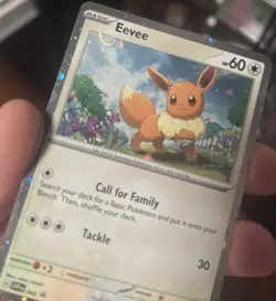 Pokemon TCG - EEVEE 043 - BLACK STAR PROMO Holo Obsidian Flames *SWIRL* 🌀 - Image 1