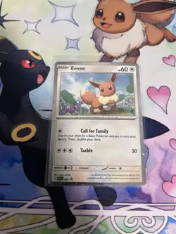 Pokemon TCG - EEVEE 043 - BLACK STAR PROMO Holo Obsidian Flames *SWIRL* 🌀 - Image 2