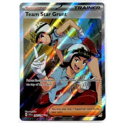 Team Star Grunt 242/198 Scarlet & Violet Holo Full Art Rare Pokemon TCG NM - Image 1