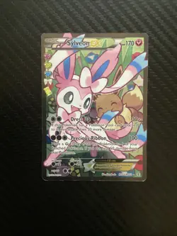 Pokemon TCG Sylveon EX Full Art RC32/RC32 Radiant Collection MP - Image 1