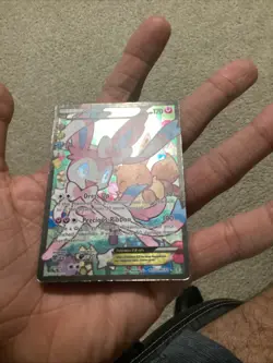 Pokemon TCG Sylveon EX Full Art RC32/RC32 Radiant Collection MP - Image 3