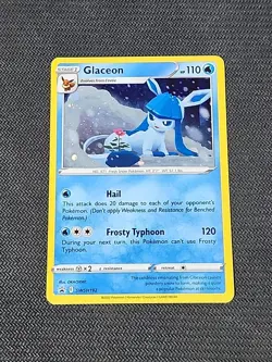 Pokemon Sword & Shield "Glaceon" SWSH192 / Black Star Promo / Near Mint - Image 1