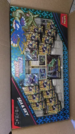 Pokemon TCG Crown Zenith Sea and Sky Premium Collection Box New Factory Sealed - Image 1