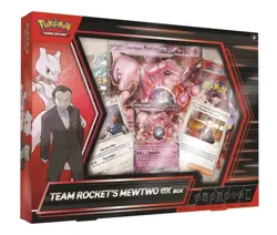 Team Rocket Mewtwo EX Premium Collection Box - Pokemon TCG NEW Destined Rivals - Image 1