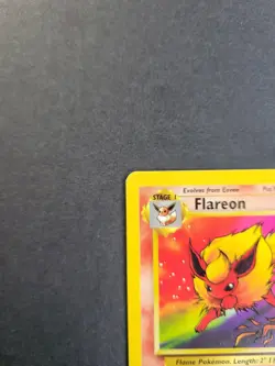 Flareon 19/64 Pokemon TCG Jungle Unlimited Regular Rare LP - Image 3