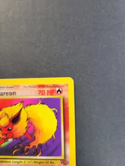 Flareon 19/64 Pokemon TCG Jungle Unlimited Regular Rare LP - Image 4
