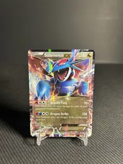 Pokemon TCG Salamence EX XY170 XY Holo MP - Image 1