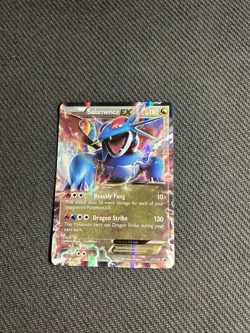 Pokemon TCG Salamence EX XY170 XY Holo MP - Image 3