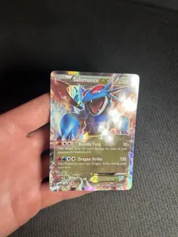 Pokemon TCG Salamence EX XY170 XY Holo MP - Image 5