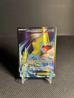Pokemon TCG Manectric EX (113 Full Art) 113/119 XY - Phantom Forces Holo NM- - Image 1