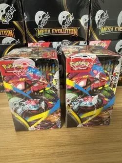 Pokemon TCG Mega Evolutions Half Booster Box X2 (36 Packs) New & Sealed - Image 2