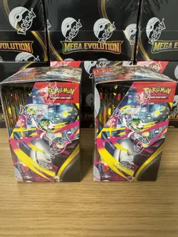Pokemon TCG Mega Evolutions Half Booster Box X2 (36 Packs) New & Sealed - Image 4