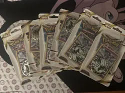 Pokemon TCG 6 Astral Radiance CheckLane Blisters Featuring Cosmo Holo Oricorio - Image 1