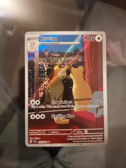 Persian 078/064 Shrouded Fable Pokemon TCG - Full Art Illustration Rare Holo NM - Image 1