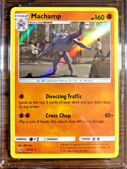 Machamp Holo Rare #13 - CGC GEM MINT 10 - 2019 Detective Pikachu - Pokemon TCG - Image 2