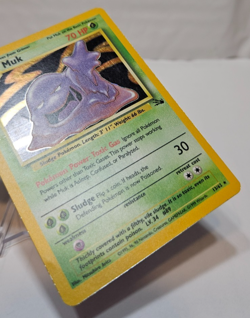 Muk 13/62 Holo Rare Unlimited Fossil Pokemon 233 - Image 5