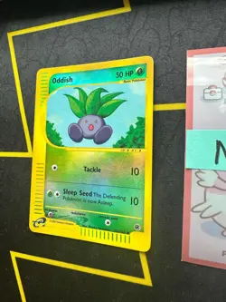 Pokemon Oddish Expedition E Series WOTC Vintage Reverse Holo 122/165 071 💎NM💎 - Image 4