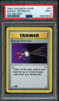 Pokemon 1st Edition Base 14 Trainer Lot PSA 8 & 9 Mint - See Description & Pics - Image 4