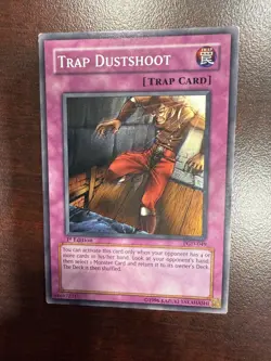 Trap Dustshoot Yu-Gi-Oh! PGD-049 Pharaonic Guardian 1st Edition -LP - Image 2