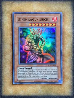 Yugioh Hino-Kagu-Tsuchi RP02-EN060 Super Rare 2025 Print NM - Image 1