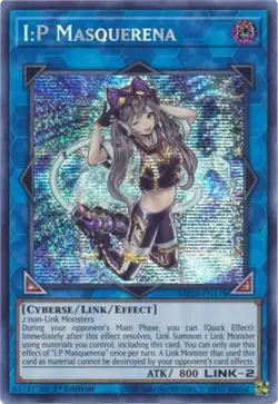 Yugioh! I:P Masquerena - MP20-EN178 - Prismatic Secret Rare - 1st Edition Near M - Image 1