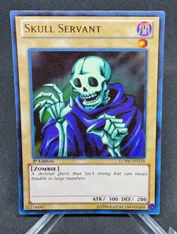2012 Yu-Gi-Oh! Skull Servant LC3: Mega-Pack UR Foil #LCYW-EN219 1st Edition LP - Image 1
