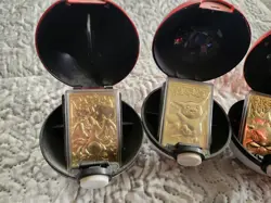 POKEMON 23k Gold-Plated Trading Cards 1999 Burger King Pre-owned - Image 2