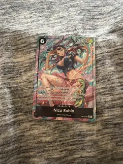 Nico Robin OP12-087 Alternate Art One Piece Card English Legacy of the Master - Image 1
