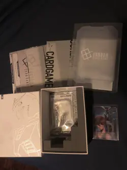 Gundam Card Game Tcg Big Lot Bundle Empty Beta Box Zeon Starter Deck Storage Box - Image 3