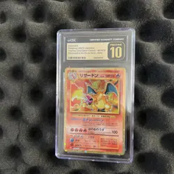 CGC 10 PRISTINE Charizard 003/032 CLASSIC HOLO Japanese CLL Pokemon Card 016 - Image 1