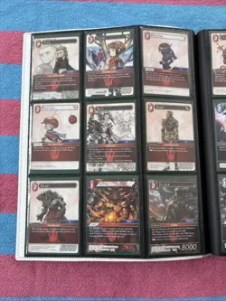 Final Fantasy TCG Opus IX 9 Complete Non-Foil Set (124 Cards) English Version - Image 2