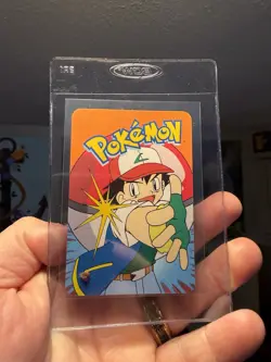 Meowth #052 2000 Pokemon Vending Prism Holo Sticker Card - Image 4