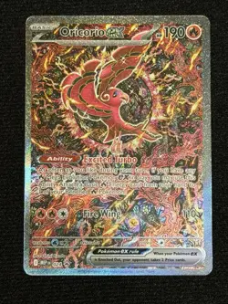 ORICORIO EX 024 Phantasmal Flames UPC Promo Pokemon Card MINT - Image 1