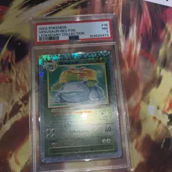 Pokemon Card Venusaur 18/110 Legendary Collection Reverse Holo PSA 7 NM - Image 1