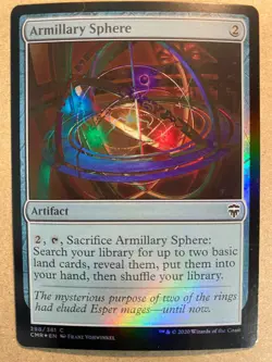MTG 1x FOIL Armillary Sphere Commander Legends Pauper Magic the Gathering x1 NM - Image 1