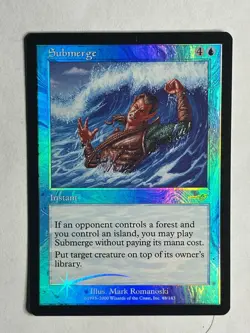 MTG - Nemesis - Submerge - Foil - 48 - LP - Image 1