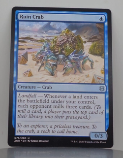Ruin Crab - Zendikar Rising - ZNR - 75/280 - MTG - Image 1