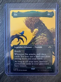 Magic The Gathering Modern Horizons 3 Borderless Six #0370 - Image 1