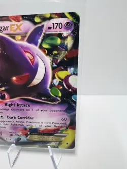 Gengar EX 34/119 Pokemon TCG XY Phantom Forces Ultra Rare Holo NM/Mint Fresh - Image 2