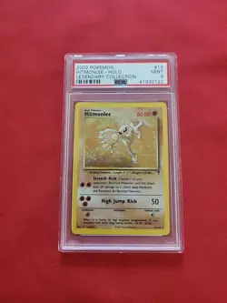Pokemon: Hitmonlee #13 110 Holo Rare 2002 Legendary Collection - PSA 9 - B105 - Image 1