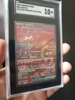 Pokemon Mew ex SGC 10 SVP 053 Pokemon 151 Ultra Premium Collection Promo - Image 4