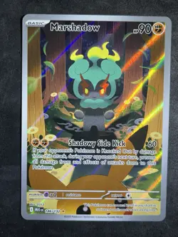 ✅Pokemon TCG Marshadow 146/132 IR Mega Evolution Illustration Rare English NM - Image 1