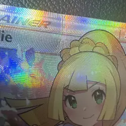 Pokemon Lillie Trainer 151/156 2018 TCG Ultra Prism Full Art LP/MP - Image 2
